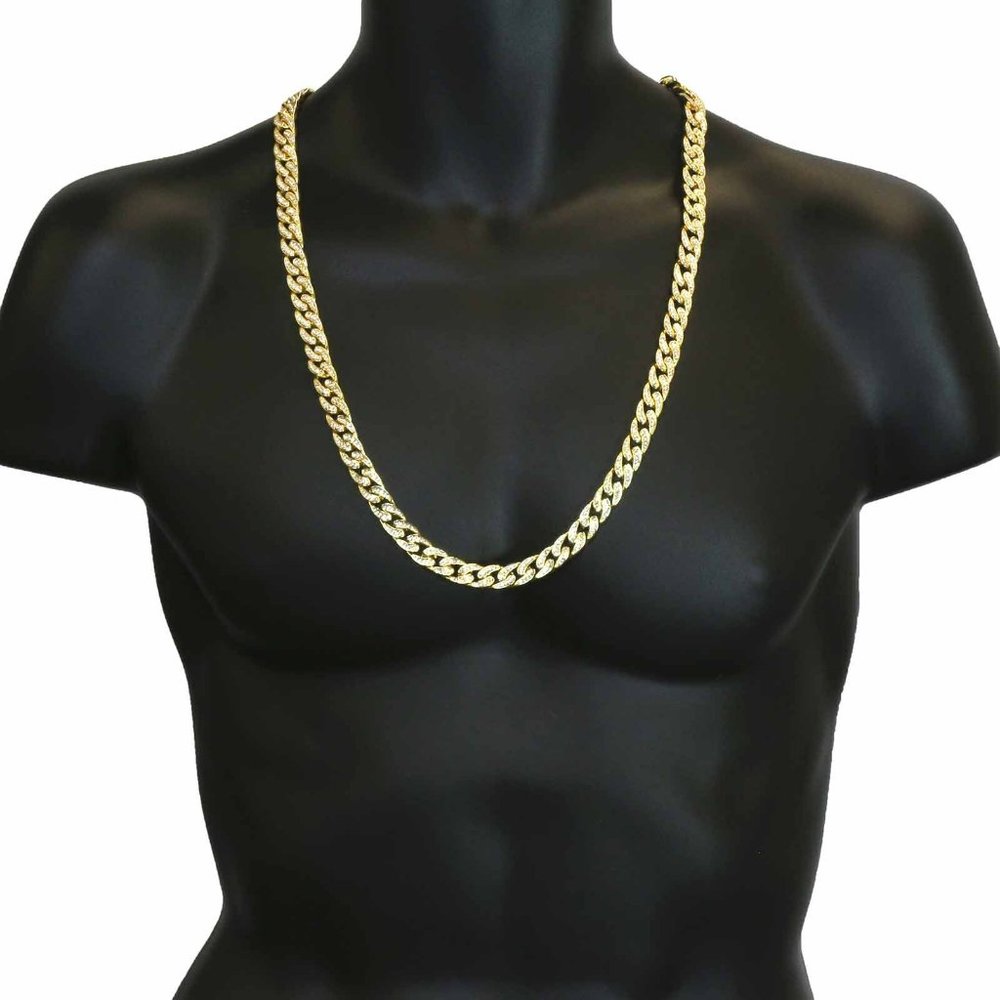 14k Gold 11mm 30" Cuban Chain - Picture 2 of 7